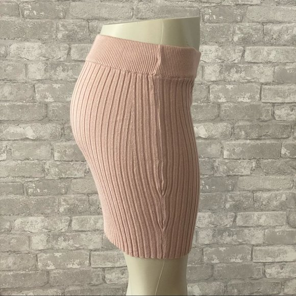 SOLD | Garage Cream Bodycon Mini Skirt - Picture 2 of 16